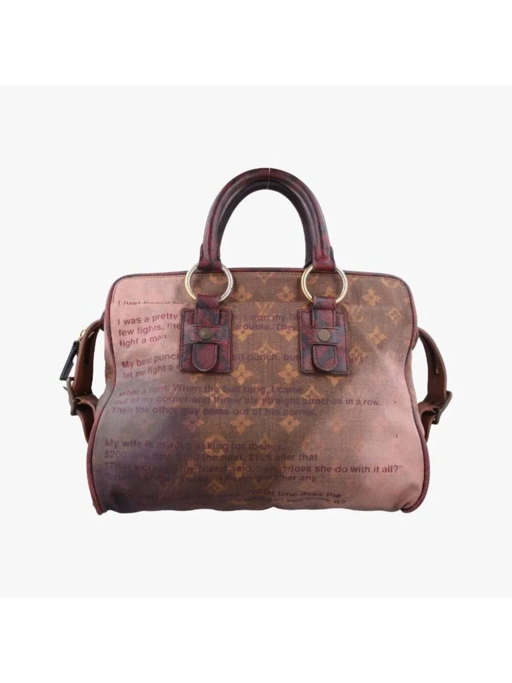 Louis Vuitton Graduate Violet Monogram Jocks Handbag